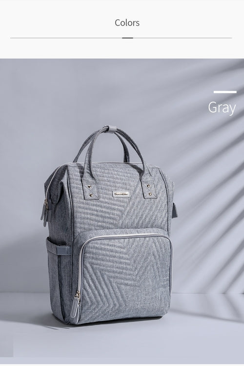 Sac à Langer Matelassé Premium – Organisation Parfaite pour Bébé