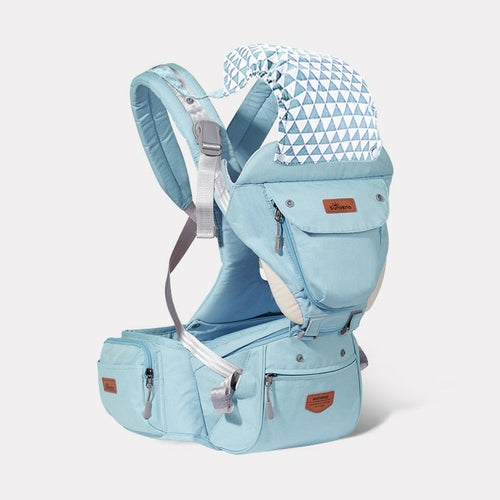 Porte-bébé Ergonomique 3-en-1 avec Siège à Hanche