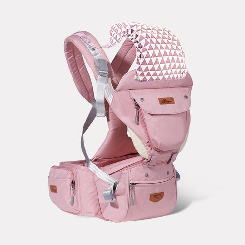 Porte-bébé Ergonomique 3-en-1 avec Siège à Hanche